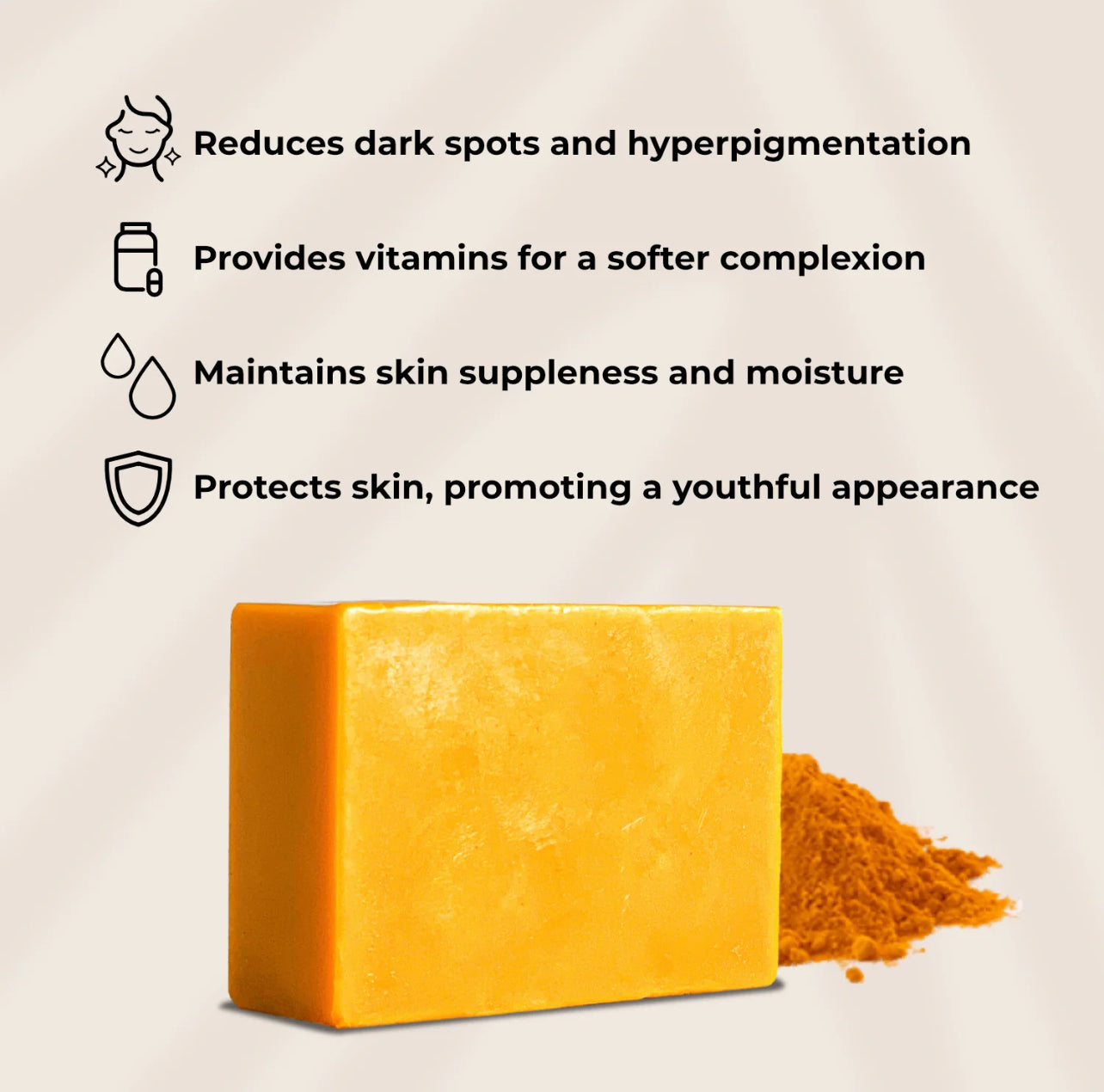 RMD Luxury&Natural Tumeric Soap